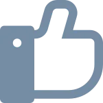 Thumbs Up SVG Icon